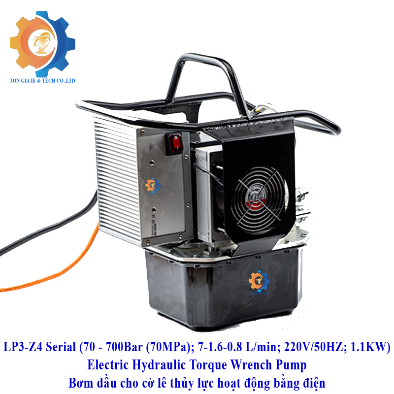 Electric Servo Motor Hydraulic Torque Wrench Pump LP3-Z4 - Ảnh 9
