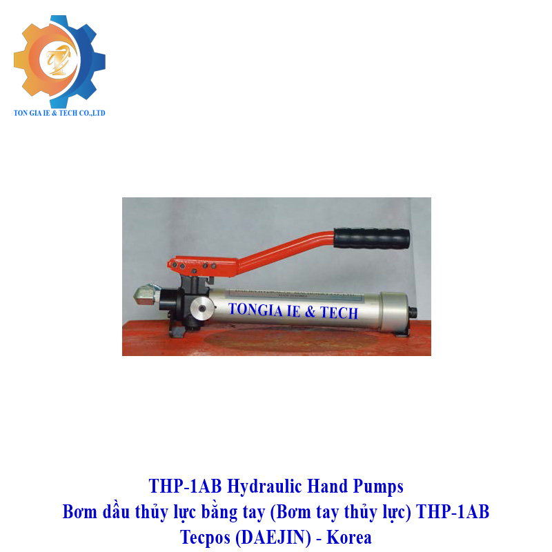 Bơm tay thủy lực THP-1AB Tecpos Korea - Ảnh 2