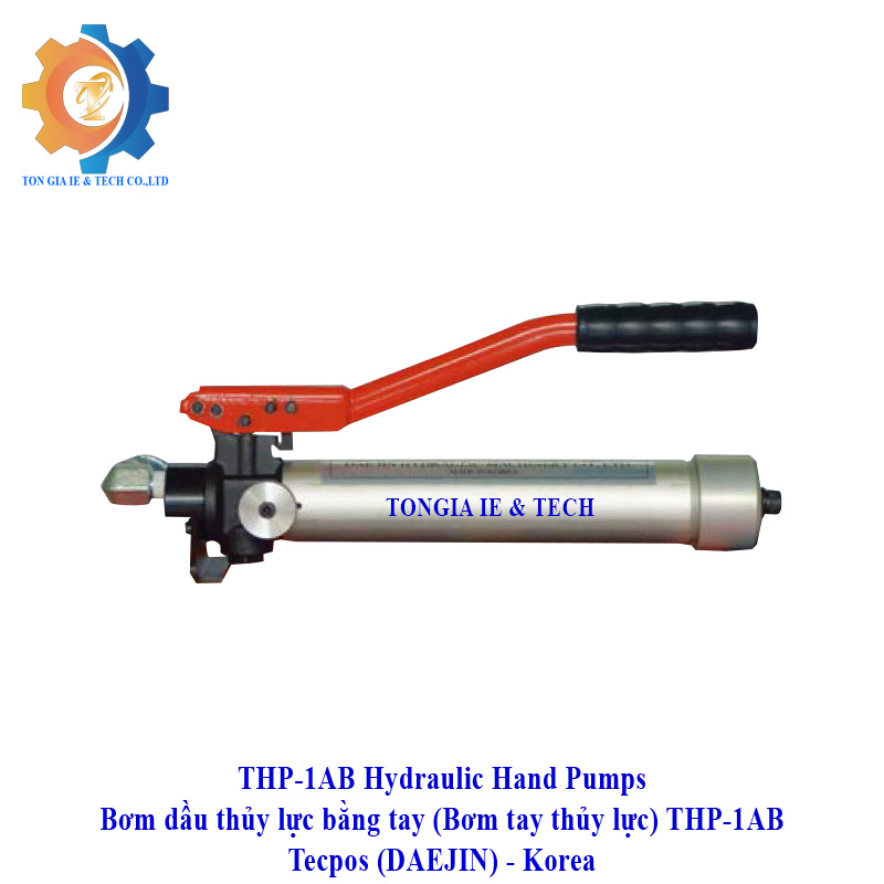 Bơm tay thủy lực THP-1AB Tecpos Korea - Ảnh 4