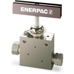 72750, Ultra-High Pressure Fitting, 2-Way Shut-Off Valve, 40,000 psi - Enerpac
