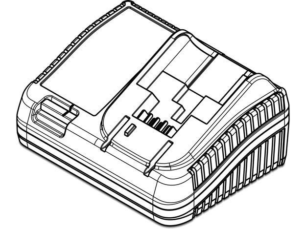 BC1220E, DeWALT Battery Charger for B185 DeWALT Lithium-ion Battery - Enerpac