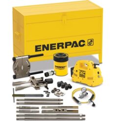 BHP361GCB, 18 Ton, Hydraulic Cross Bearing Puller Set with Cordless Pump 115V - Enerpac