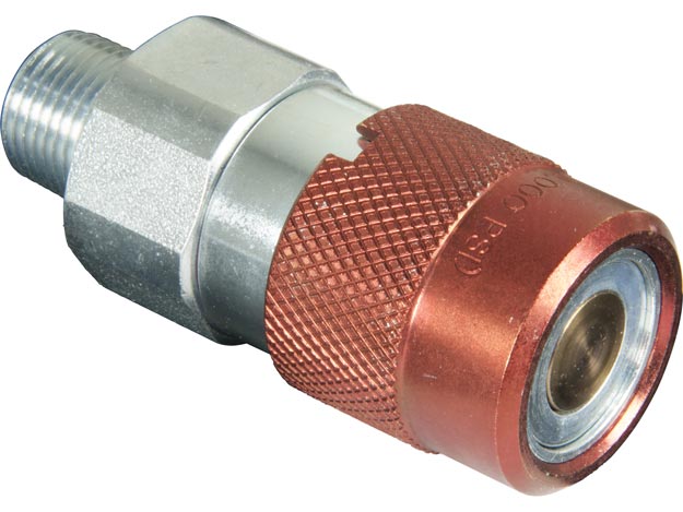 C511, 3/8" NPTF Flush Face / No Spill Ram Coupler Half | Simplex - Simplex