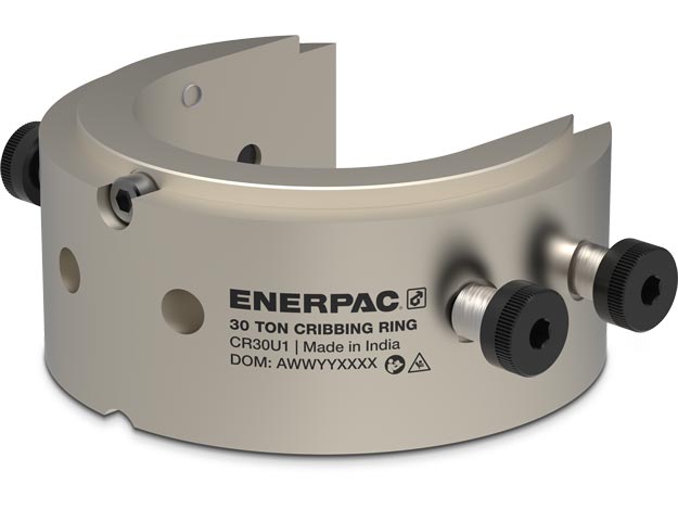 CR30U1, Bottom U-Ring for CR30S 30 ton Cribbing Ring Set - Enerpac