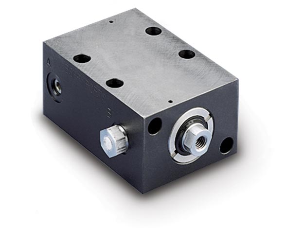 BMD40252, 44,0 kN Capacity, 25 mm Stroke, Double-Acting, Block Hydraulic Cylinder - Enerpac