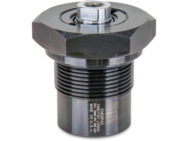 CSM27151, 6110 lbs Capacity, 0.59 in Stroke, Manifold Hydraulic Cylinder - Enerpac