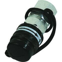 CT211, 1/4" NPTF, Flush Face / No Spill Ram Coupler Half with Dust Cap for Bolting Products | Simplex - Simplex