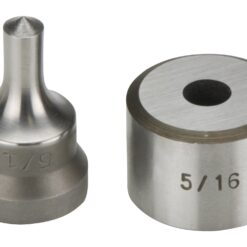 DS31, Punch and Die Set, Circle Hole Shape, 0.31 in (7,9 mm) Hole Size | Simplex - Simplex