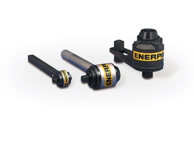E495, Manual Torque Multiplier, Reaction Plate, 8000 ft. lbs Torque, 1 1/2 in. Square Drive - Enerpac