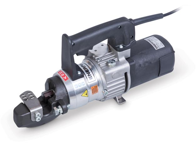 EBE22E, 25.1 Ton Capacity, Electric Bar Cutter, Maximum Material Diameter 0.87 in, 230V - Enerpac
