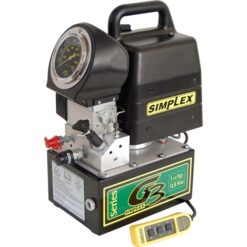G3173T, Electric Hydraulic Torque Wrench Pump, 4/2 Solenoid Valve, 46 in3/min (753,8 cm3/min) Oil Flow at 10,000 psi (700 bar), 2.5 Gallon (9,46 l) Usable Oil, 115V | Simplex - Simplex