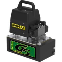 G5162, Electric Hydraulic Pump, 3/3 Solenoid Valve, 55 in3/min (901,3 cm3/min) Oil Flow at 10,000 psi (700 bar), 1.5 Gallon (5,68 l) Usable Oil, 115V | Simplex - Simplex