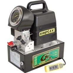 G5173T, Electric Hydraulic Torque Wrench Pump, 4/2 Solenoid Valve, 55 in3/min (901,3 cm3/min) Oil Flow at 10,000 psi (700 bar), 2.5 Gallon (9,46 l) Usable Oil, 115V | Simplex - Simplex