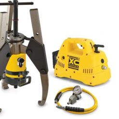 GPS64CE, 50 Ton, Hydraulic Sync Grip Puller Set with Cordless Pump 230V - Enerpac