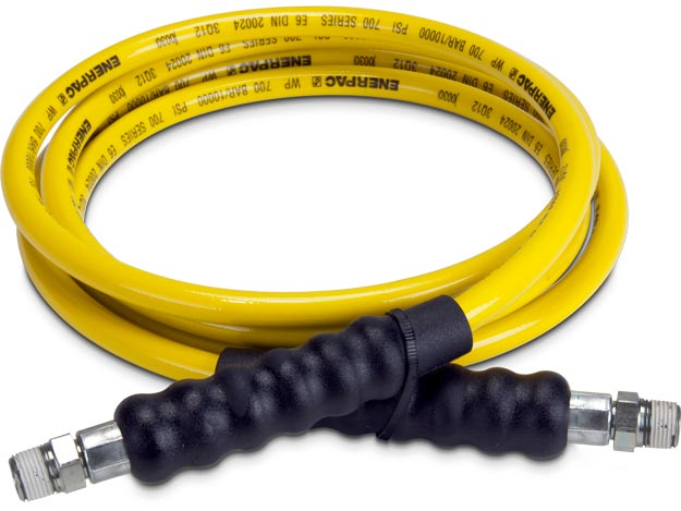 H7210, 10 ft., Thermo-plastic High Pressure Hydraulic Hose, .25 in. Internal Diameter - Enerpac
