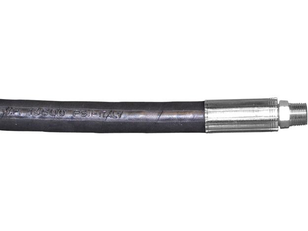 HD3, 3 ft (0,9 m) High Flow High Presure Hydraulic Hose, 0.38 in (9,7 mm) Internal Diameter | Simplex - Simplex