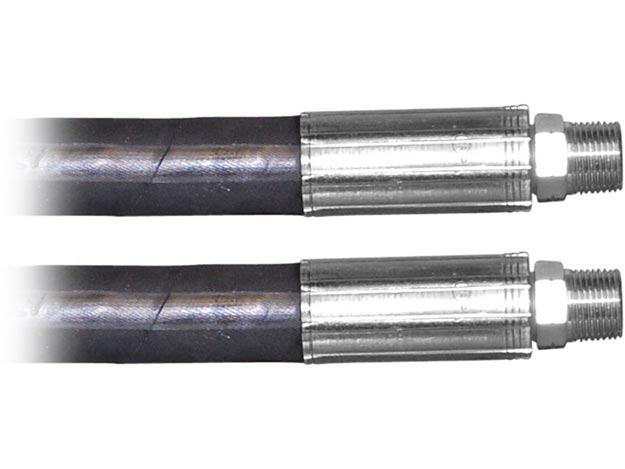 HE20, 20 ft (6,1 m) Heavy-Duty High Pressure Hydraulic Hose, 0.25 in (6,4 mm) Internal Diameter | Simplex - Simplex