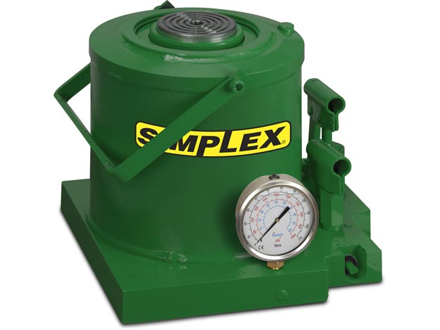 HJ100A, Hydraulic Hand Jacks, 100 ton (889,6 kN) Capacity, 5.91 in (150 mm) Stroke | Simplex - Simplex