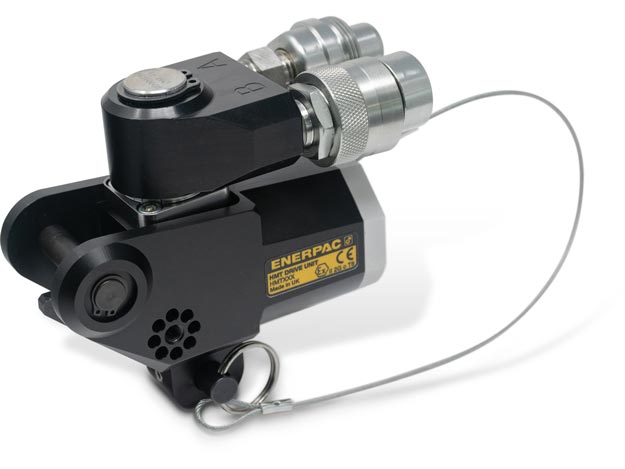 HMT3500, Hydraulic Torque Wrench Drive Unit for HLP-Low Profile or HSQ Square Drive cassettes, 3750 ft. lbs Torque - Enerpac
