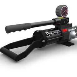 HP1000SDMIN, Two Speed, Twin Port, Hydraulic Sealed Hand Pump with Gauge and Adaptor, 67.7 in3 Usable Oil, For use with Double-Acting Tools - Enerpac
