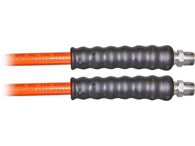 HR10, 10 ft (3,0 m) Non-Conductive Thermo Plastic High Pressure Hydraulic Hose, 0.25 in (6,4 mm) Internal Diameter | Simplex - Simplex
