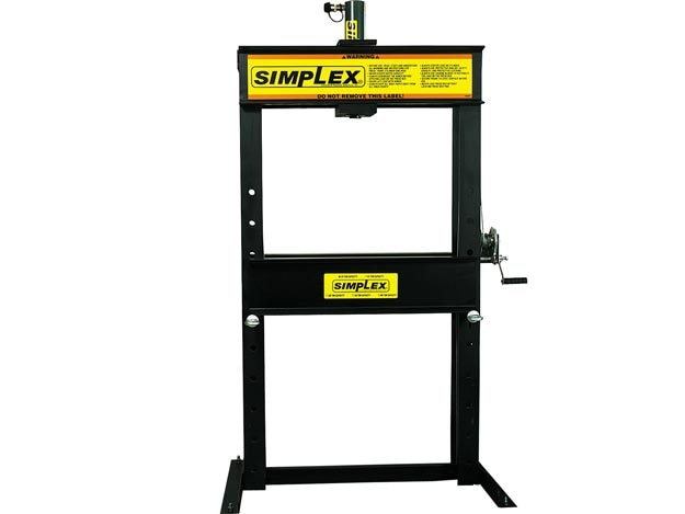 IS256, 25 Ton (222,4 kN), H-Frame Press with RS256 Single-Acting Cylinder | Simplex - Simplex