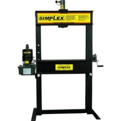 IMS2514, 25 Ton (222,4 kN), H-Frame Hydraulic Press with RS2514 Single-Acting Cylinder and P82A Manual Pump | Simplex - Simplex
