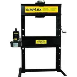 IMS556, 55 Ton (489,3 kN), H-Frame Hydraulic Press with R556 Single-Acting Cylinder and P82A Manual Pump | Simplex - Simplex