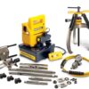 LGHMS310EB, 10 Ton, 3 Jaw, Hydraulic Lock-Grip Master Puller Set with Electric Pump, 115V - Enerpac