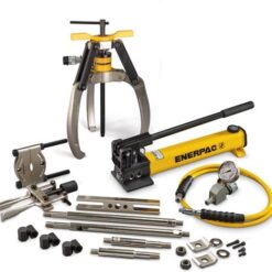 LGHMS310H, 10 Ton, 3 Jaw, Hydraulic Lock-Grip Master Puller Set with Hand Pump - Enerpac