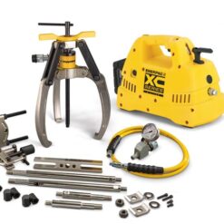 LGHMS314CE, 14 Ton, 3 Jaw, Hydraulic Lock-Grip Master Puller Set with Cordless Pump, 230V - Enerpac
