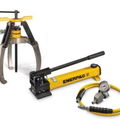 LGHS310H, 10 Ton, 3 Jaw, Hydraulic Lock-Grip Puller Set with Hand Pump - Enerpac