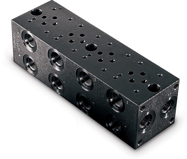 MB22, 2 Station Valve Manifold, CETOP3 - Enerpac
