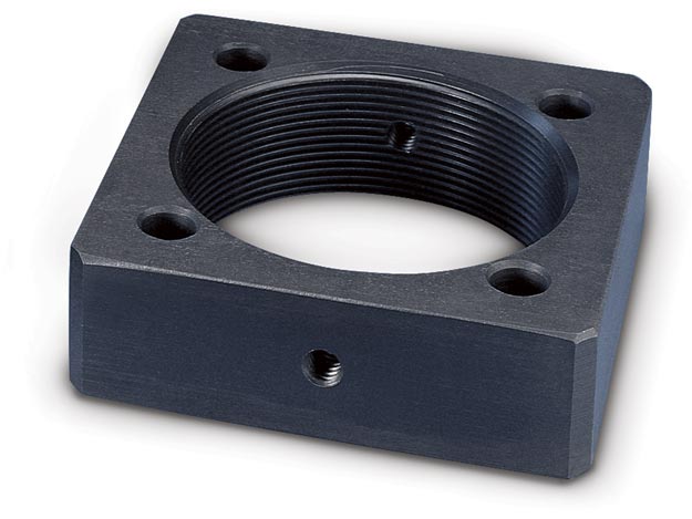 MF552, Rectangular Mounting Flange, M55 x 1,5 thread - Enerpac