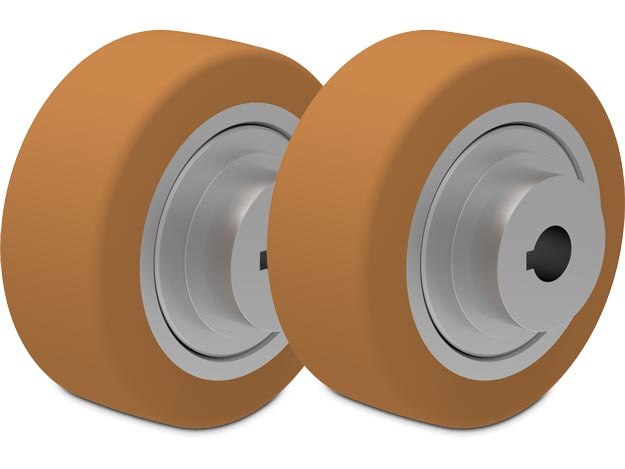 MLSWDPU200852, Drive wheel, EMLSF25, set of 2 - Enerpac