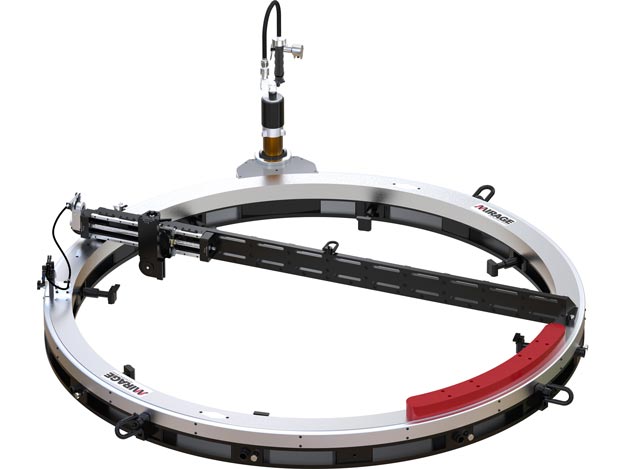 MM2000E-H, External Mount Flange Facing Machine, 0-80" (0-2032 mm) Facing Diameter, Hydraulic - Enerpac