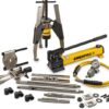 MPS24H, 24 Ton, Hydraulic Sync Grip Master Puller Set with Hand Pump - Enerpac