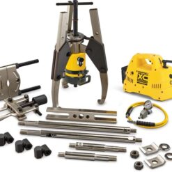 MPS64CE, 50 Ton, Hydraulic Sync Grip Master Puller Set with Cordless Pump 230V - Enerpac