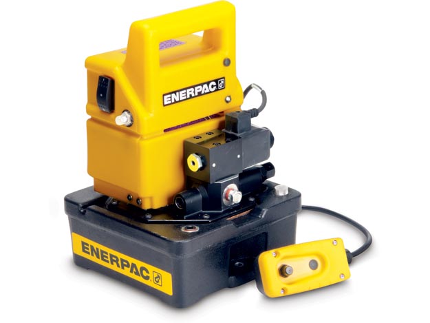 PUD1100B, Two Speed, Economy Electric Hydraulic Pump, Dump Valve, 115V, For use with Single-Acting Cylinders - Enerpac