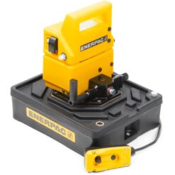 PUJ1201E, Two Speed, Economy Electric Hydraulic Pump, 3/2 Manual Valve, 230V, For use with Single-Acting Cylinders - Enerpac