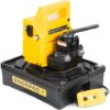 PUJ1401E, Two Speed, Economy Electric Hydraulic Pump, 4/3 Manual Valve, 230V, For use with Double-Acting Cylinders - Enerpac