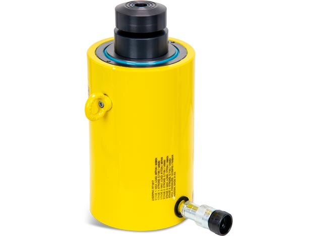 RT1817, 19 ton Capacity, 17.13 in Stroke, Multi-stage, Telescopic Hydraulic Cylinder - Enerpac