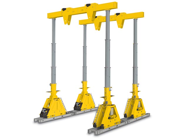 SBL1100W, 1178 Ton, Hydraulic Gantry, 400 V, 3 ph, 50 Hz, EU Plug - Enerpac