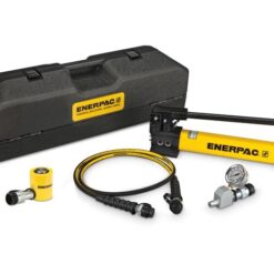 SCL101PGH, 101 kN, 38 mm Stroke, Low Height Hydraulic Cylinder and Hand Pump Set - Enerpac