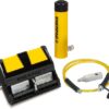 SCR2514XA, 25 Ton, 14.25 in Stroke, Hydraulic Cylinder and Air Pump Set - Enerpac