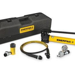 SCR102TB, 10 Ton, 2.13 in Stroke, Hydraulic Cylinder and Hand Pump Set - Enerpac