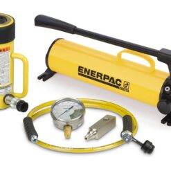 SCR2514H, 25 Ton, 14.25 in Stroke, Hydraulic Cylinder and Hand Pump Set - Enerpac