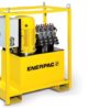 SFP242SJ, Electric Split Flow Hydraulic Pump, 2 Outlets, 4/3 Solenoid Valve, 40 gallon Reservoir, 460V - Enerpac