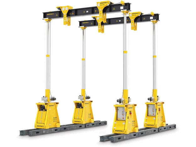 SL200W, 220 Ton, Hydraulic Gantry, 400 V, 3 ph, 50 Hz, EU Plug - Enerpac
