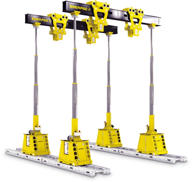 SL400J, 450 Ton, Hydraulic Gantry, 460-480 V, 3 ph, 50-60 Hz, US Plug - Enerpac